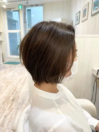 ショート カラー ☘️当日OK☘️ 鍋島直大のヘアスタイル