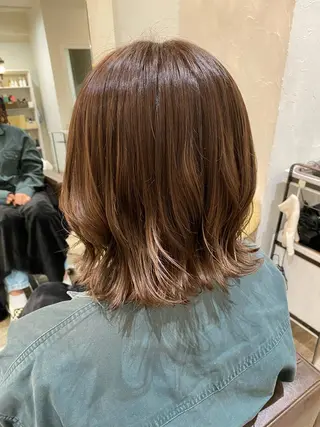 ミディアム 前橋 姫奈のヘアスタイル