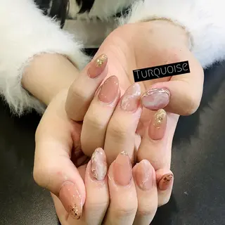 ネイル 個性派ネイルサロン 💅🏼ターコイズのネイルデザイン