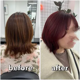 ミディアム カラー 🌷︎あすか🌷 JILLSTUDIOのヘアスタイル