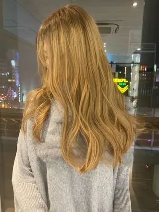 ロング カラー welring hair salonのヘアスタイル