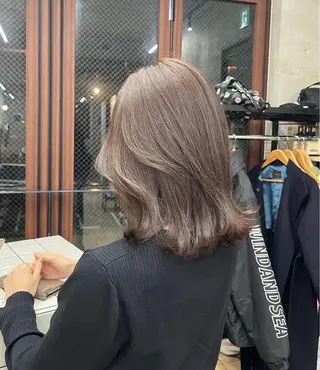 ミディアム 🤎𝐌𝐚𝐨⌇ お悩み解決美容師🤎のヘアスタイル