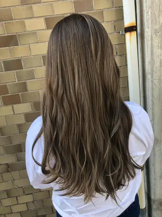 ロング 永井 悠大のヘアスタイル