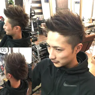 ショート カラー メンズ kuroken ★feniceのヘアスタイル