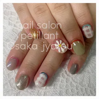 ネイル nail salon petillantのネイルデザイン