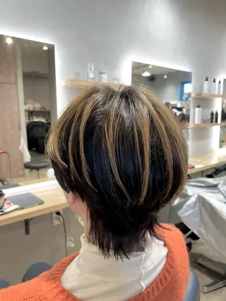 ショート カラー NOAHL上尾店 カットモデル募集中のヘアスタイル