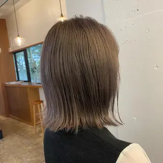 ミディアム 田口 樹理のヘアスタイル