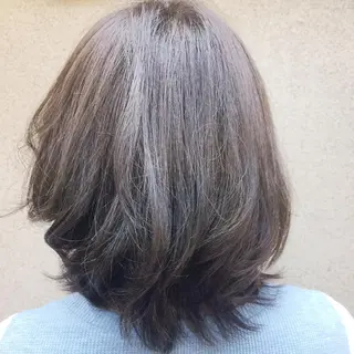 ミディアム カラー vato バトのヘアスタイル