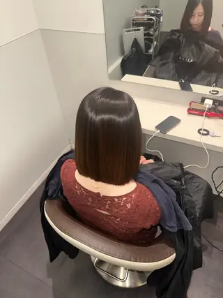 ショート 美髪特化✨ 伊織✨縮毛矯正✨のヘアスタイル