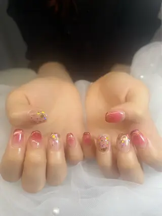ネイル ハイネイル 自宅サロンのネイルデザイン