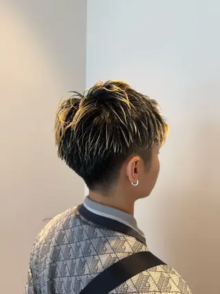 ショート 福永 縁のヘアスタイル