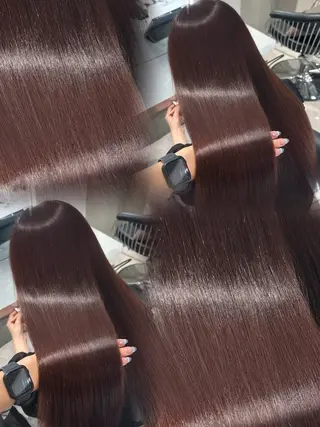 ロング カラー 暖色/韓国ヘア /MIKAGE🩶のヘアスタイル