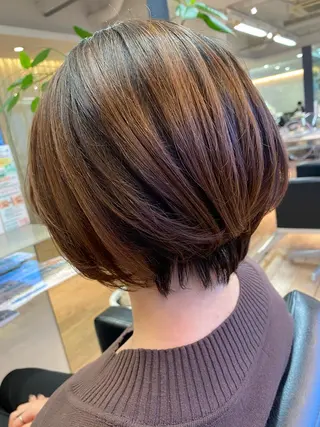 ショート ショート・ウルフ✂︎ 安住有咲子のヘアスタイル
