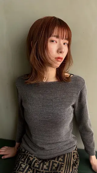 ショート カラー ショート/ボブ/ 心斎橋/宮脇美奈のヘアスタイル