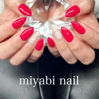 ネイル miyabi nail 桂川駅近くのネイルデザイン