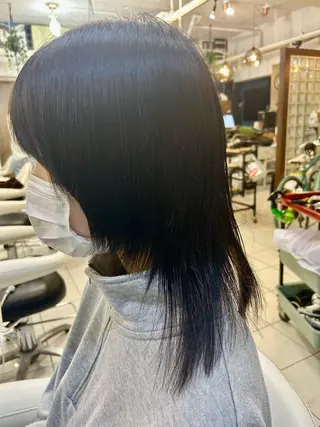 ミディアム Kurumi☆彡 練馬バウハウスヘアのヘアスタイル