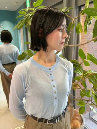 ショート カラー 🌟満足度No.1/ 似合わせ/AYA🌟のヘアスタイル