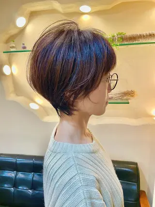 ショート 冨永 さやかのヘアスタイル