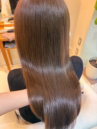 ロング カラー 久野紗愛 【髪質改善　艶髪】のヘアスタイル