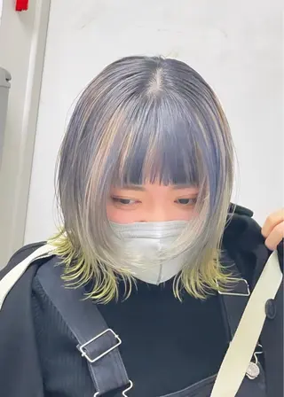 ショート カラー 《ブリーチ/赤み消し /髪質改善》若松良樹のヘアスタイル