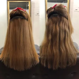 セミロング 口コミ評価4.9⭐︎ カワナベ　マサシのヘアスタイル