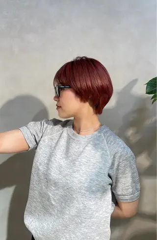 ショート カラー unopulir hina🎀のヘアスタイル