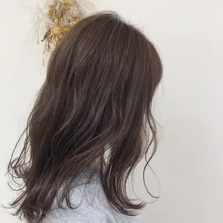 セミロング カラー 【髪質改善】 梅田　聡のヘアスタイル