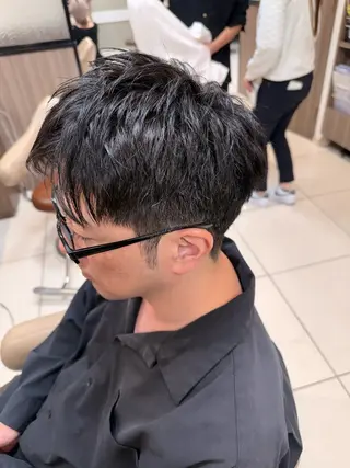 メンズ 吉田 愛子のヘアスタイル