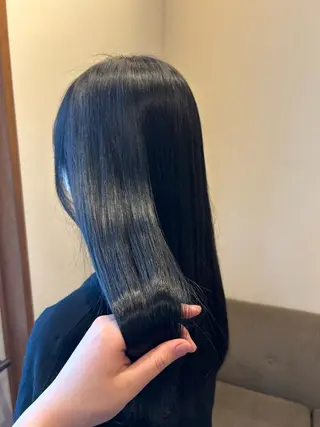 ロング カラー 田中 琴鈴のヘアスタイル