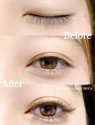 マツエク・マツパ Loverystal アイミのマツエク・マツパデザイン