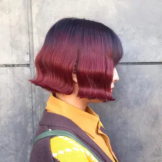 ショート カラー サロウィン所属・K-POP好き美容師 🇰🇷Kai.Yのヘアスタイル