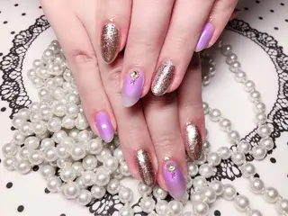 ネイル マジック ミラーのネイルデザイン