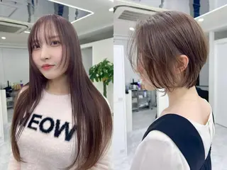 ショート ブリーチ🌈金崎 江坂駅横すぐのヘアスタイル