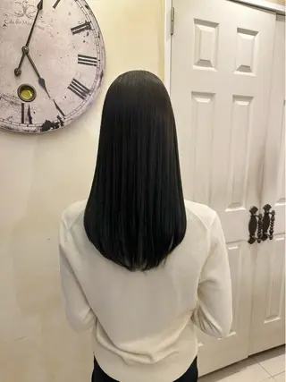 ロング カラー 古田 昂也のヘアスタイル