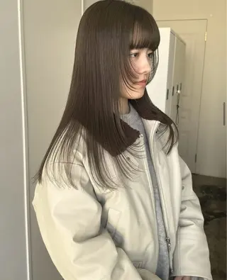 カラー コトノ /透明感カラー🧡のヘアスタイル