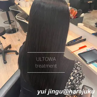 セミロング カラー パーマ ヘアアレンジ メンズ ワット 原宿のヘアスタイル