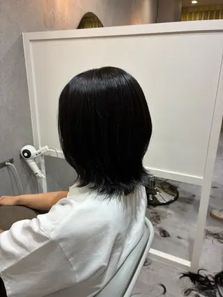 ミディアム 石井綾華🩰 ブリーチモデル募集✨のヘアスタイル