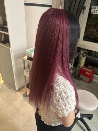 ロング カラー 元地雷系美容師🫶 RYUSEI🐈‍⬛のヘアスタイル