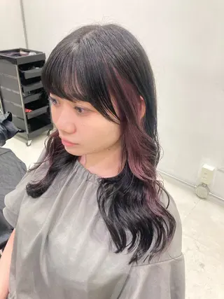 カラー 💖ブリーチなし透明 感💖ASAHIのヘアスタイル