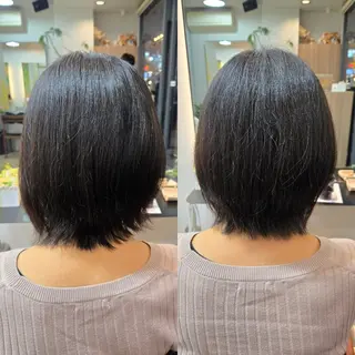 ミディアム 野村 果音(カノン)のヘアスタイル