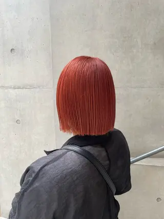 ミディアム カラー ayano / 透明感・くすみカラーのヘアスタイル