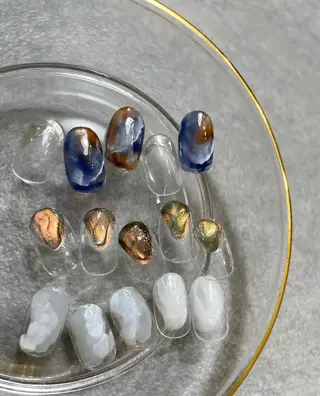 ネイル kiii.__ ✴︎*のネイルデザイン