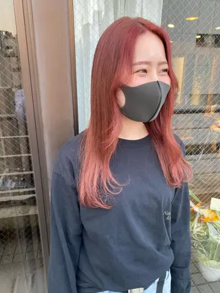 ロング カラー 🧡色落ちまで2度綺 麗なカラー🧡ヨシキのヘアスタイル