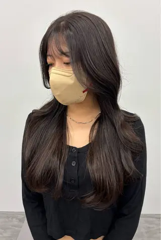 ロング カラー ヘアアレンジ MYRTLE Mifūのヘアスタイル