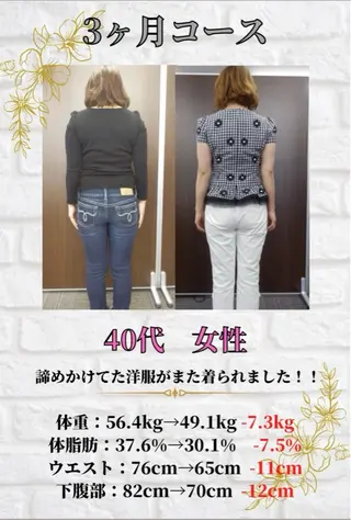 ダイエット整体師 嶋田のエステ・リラクイメージ