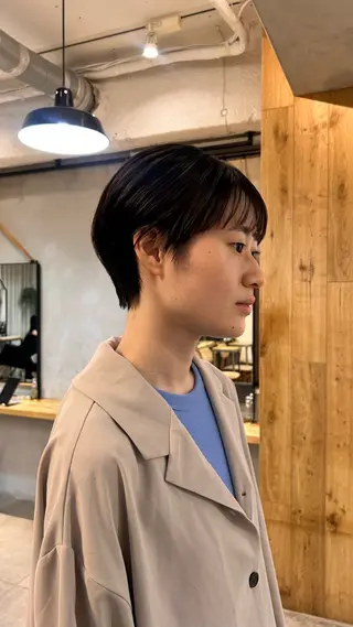 ショート じゅわっと暖色カラー 🍊Moemiのヘアスタイル