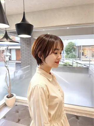 ショート 似合わせ／ショート 菊田のヘアスタイル