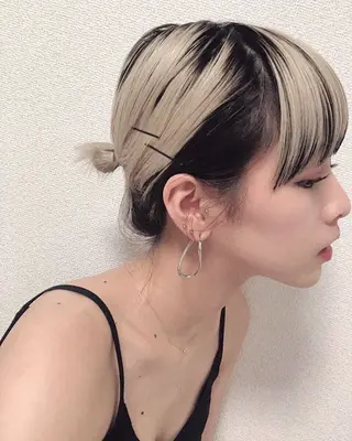 セミロング カラー ハイトーン✨髪質改善 ✨スパ得意✨ミヤタのヘアスタイル