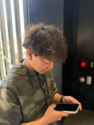 パーマ メンズ ［メンズ特化］神谷 清のヘアスタイル