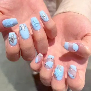 ネイル シェリーラメール akiraのネイルデザイン